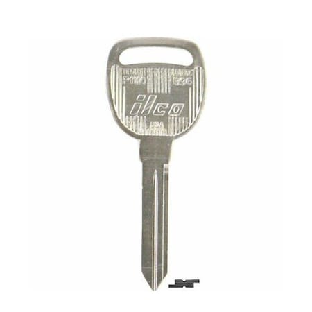 Ilco Ilco: Key Blanks, P1110-B96 SATURN ILCO-P1110-B96